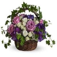 Floral Basket square